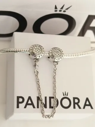 Charm Cadena de Seguridad Logo