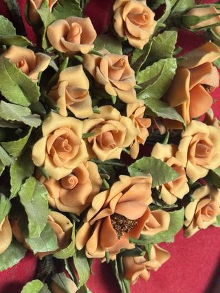 Cuadros flores tridimensionales vintage