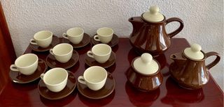 Juego de café de cerámica