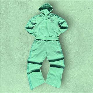 Conjunto Adidas Chándal Verde Mujer L Ref-90400