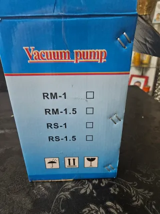 Bomba de vacío con manómetros