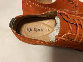 Zapatos Kickers Piel Naranja T.37