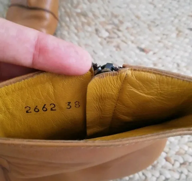 Botines de piel Lupo marrones/camel