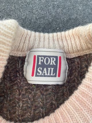 Jersey Vintage Estilo Nórdico Copos Nieve