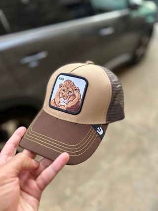 Gorra Goorin Bros King León Beige/Marrón