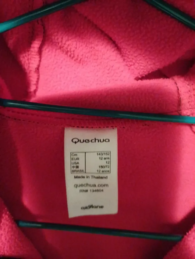 Forro polar Quechua Talla 12