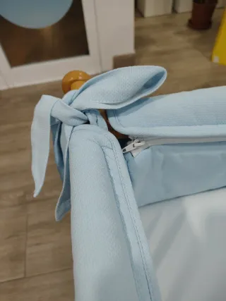 Mini cuna con colchón