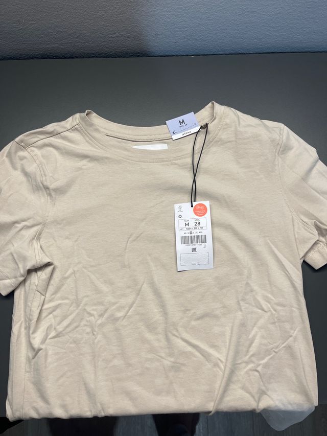 Camiseta Lefties Beige Talla M