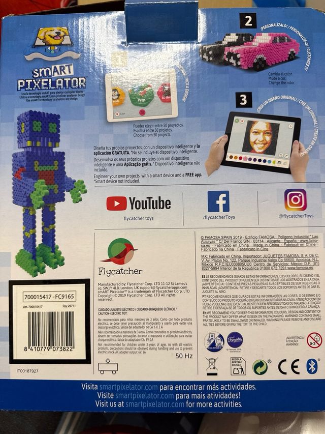Smart Pixelator Juguete Manualidades 7+