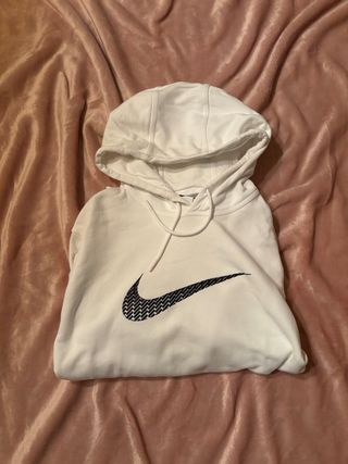 Felpa Nike Bianca Logo Zigzag Taglia L
