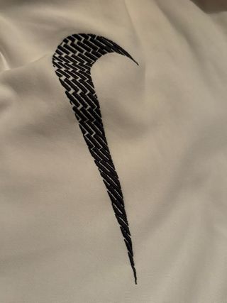 Felpa Nike Bianca Logo Zigzag Taglia L