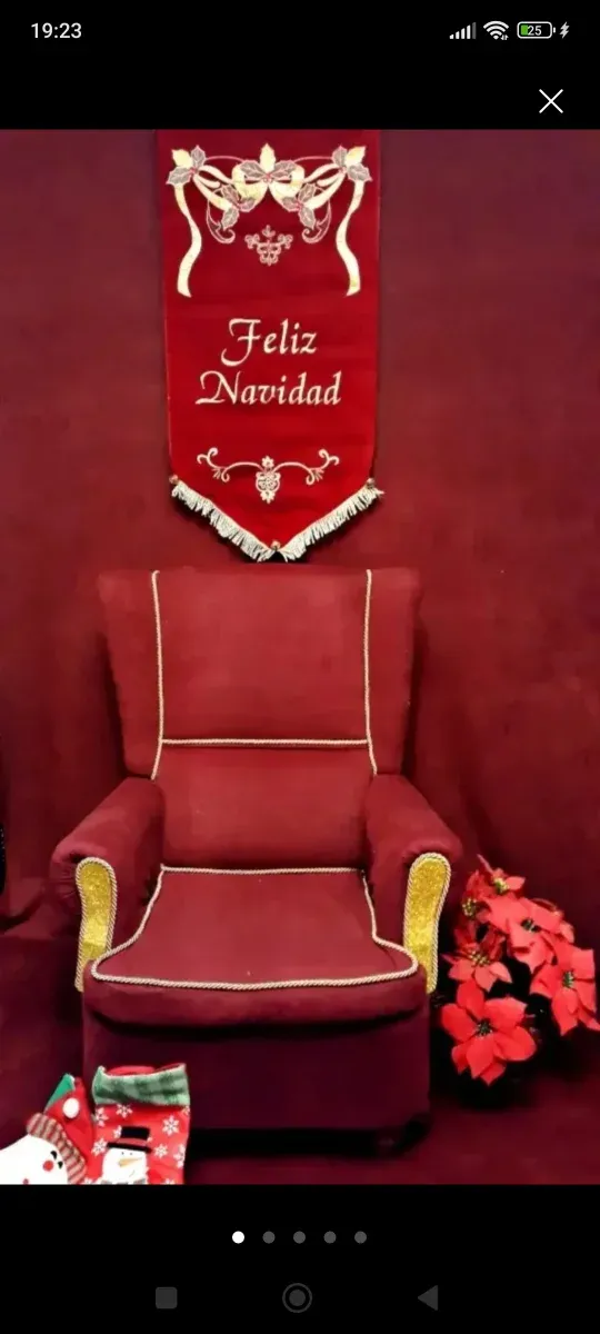 Se ALQUILA Sillón para Papá Noel / Reyes Magos