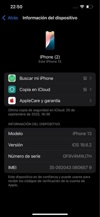iPhone 13 128GB Azul