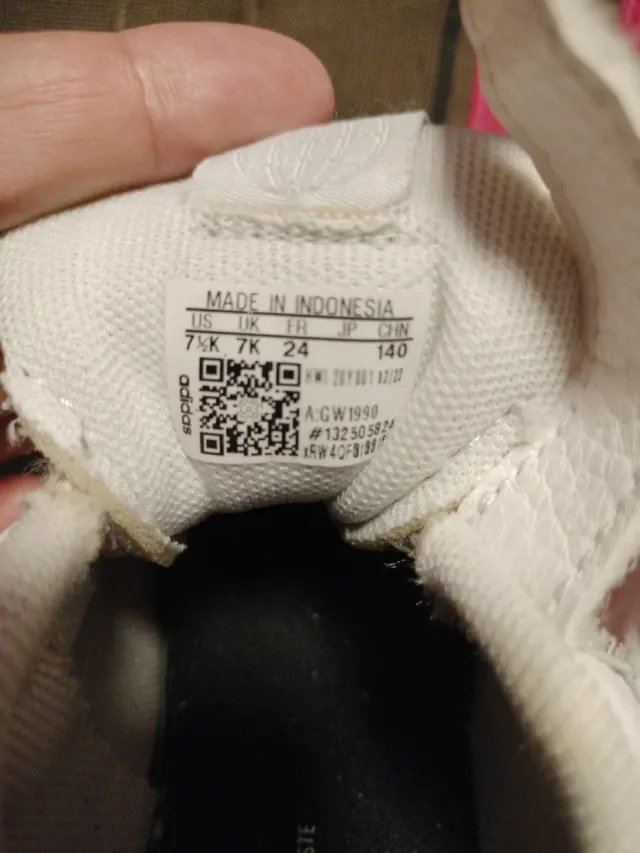 Zapatillas Adidas Blancas Talla 24