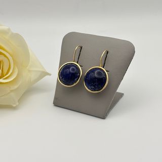 Pendientes oro 18kt lapislázuli