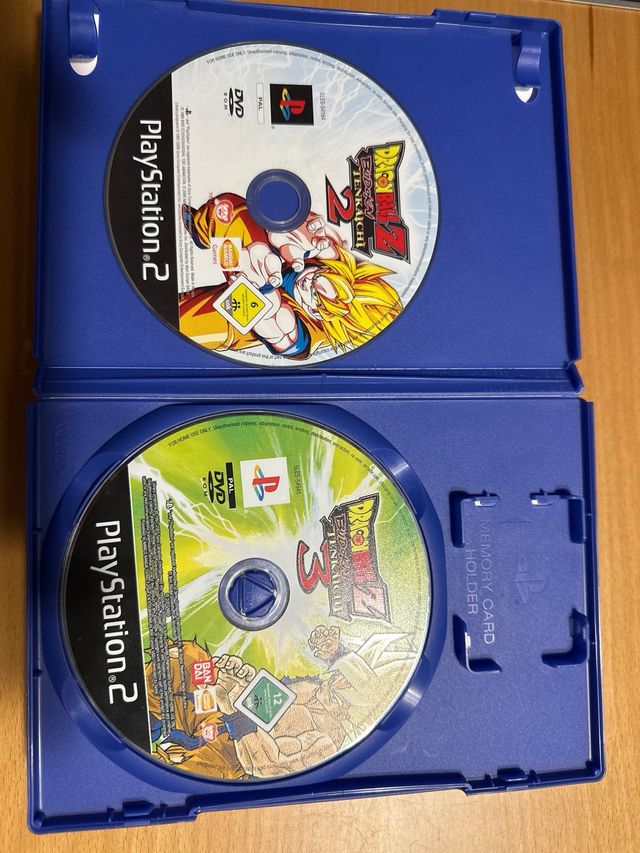 Dragon Ball Z Budokai Tenkaichi 2 e 3 PS2