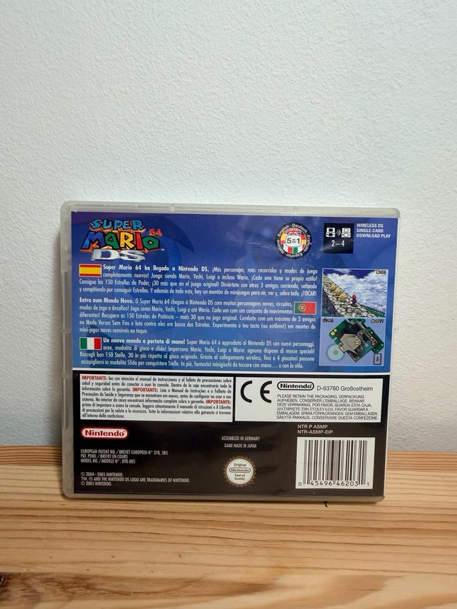 Super Mario 64 DS original y Completo