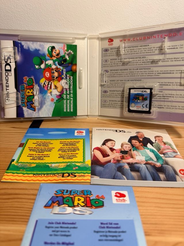 Super Mario 64 DS original y Completo