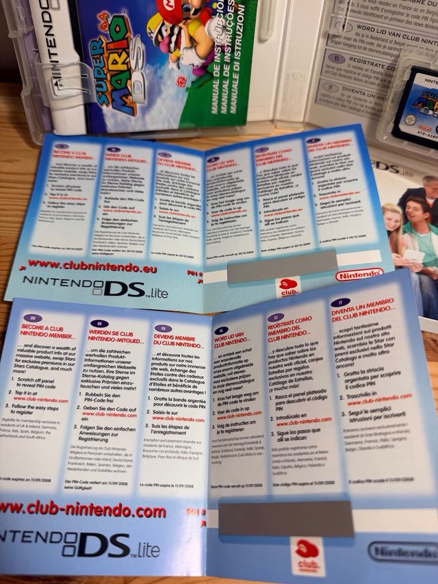 Super Mario 64 DS original y Completo