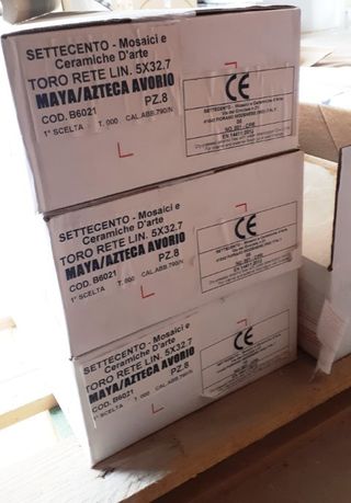 24 perfiles escalera Maya/Azteca Beige