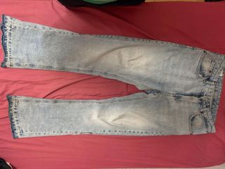 Zara Vaqueros Acampanados Desgastados