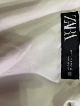 Cazadora Zara Beige Borreguito