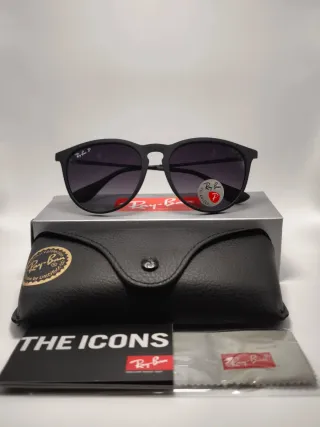 Gafas de sol RB 4171 Erika Polarizadas Negras