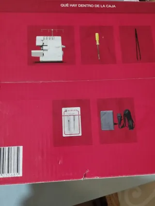 Máquina de coser overlock Singer 14SH654 NUEVA