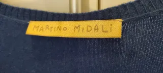 Abito e coprispalle Midali blu