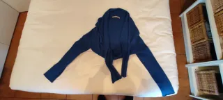 Abito e coprispalle Midali blu