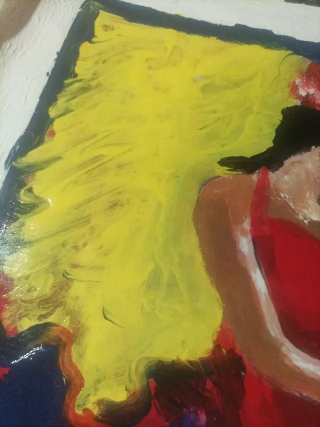 Lienzo Bailarina Flamenco Acrílico