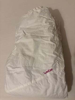 Pantalón de nieve blanco, talla 10