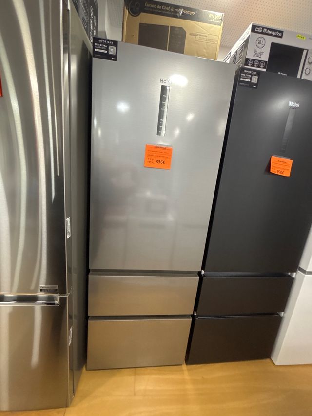 Frigorífico Combi Haier Gris