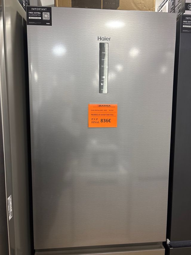 Frigorífico Combi Haier Gris