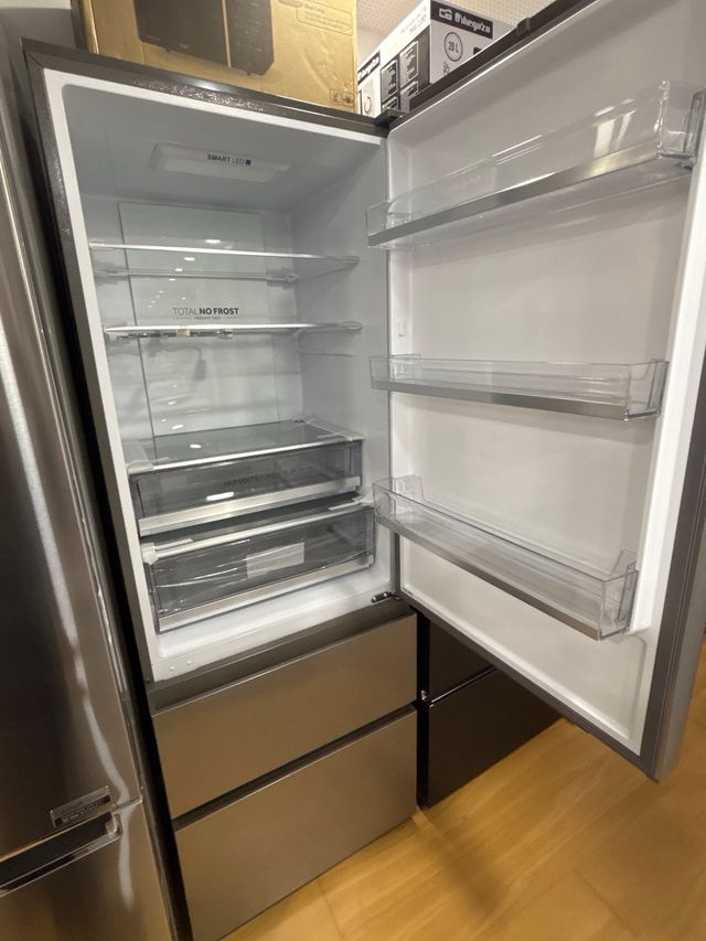 Frigorífico Combi Haier Gris