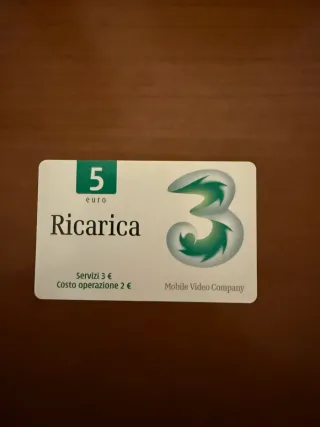 Ricarica 5 euro Mobile Video Company