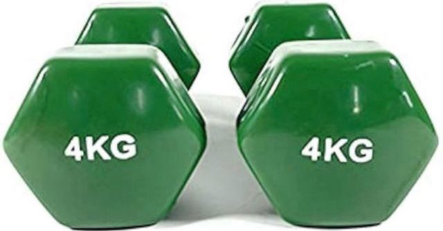 Mancuernas Verdes 4kg (2 unidades)
