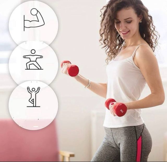 Mancuernas Verdes 4kg (2 unidades)