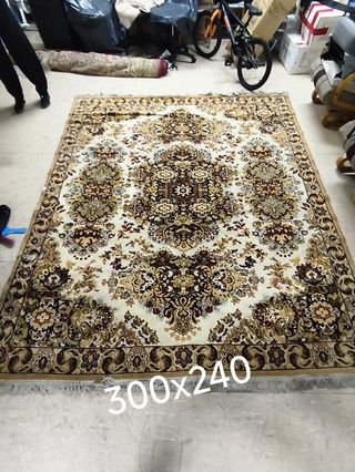 Alfombra Lana Estilo Persa Clásico 300x240