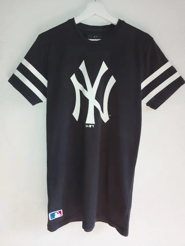 Camiseta New Era Yankees Negra