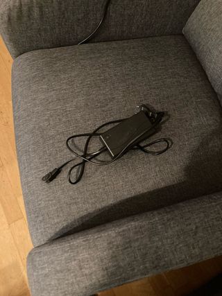 Dupi Sillón Relax Eléctrico Tela Gris de Poliéster