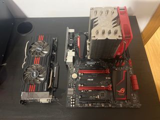 KIT placa base + cpu + ram + grafica