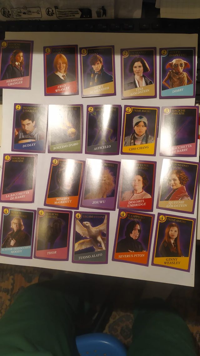 Carte Harry Potter Momenti Magici