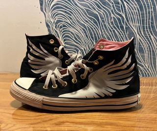 Converse All Star EAB negras alas blancas