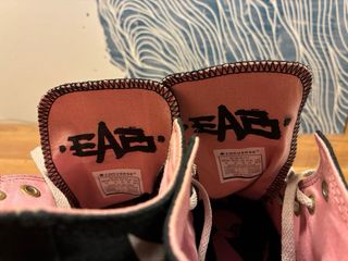 Converse All Star EAB negras alas blancas