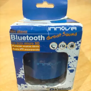 Mini Altavoz Bluetooth Innova Azul