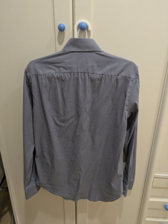 Camisa Boggi Custom Fit Stretch Cuadros