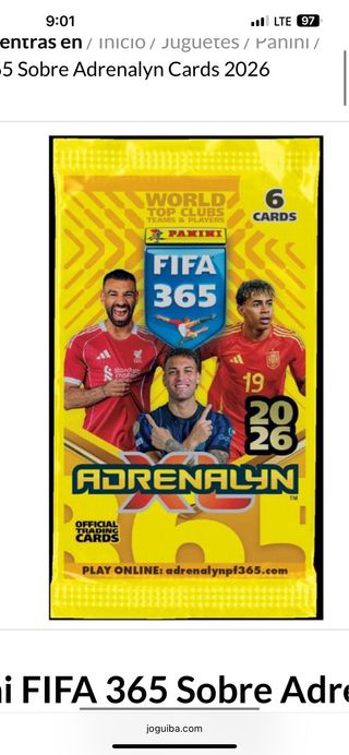 Adrenalyn 365 2026 - Colección de cromos