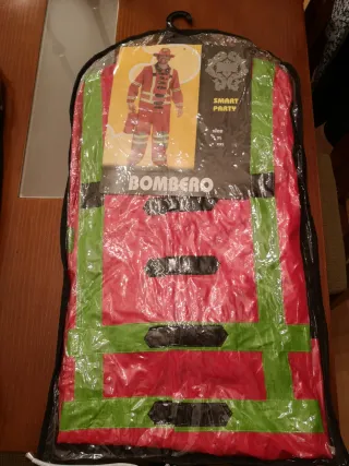 Disfraz Bombero Smart Party Talla XL