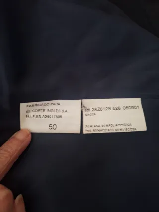 Cazadora Siana Mujer Talla 50